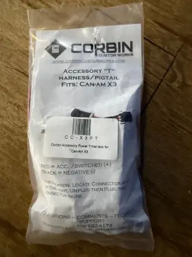 Cc-x3pt Can-am Corbin Custom Works - Accessory Inch T Harness X3