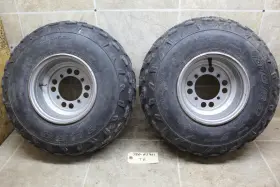 V42707dgf010ll Can-am 08-15 Ds70 08-16 Ds90 Oem Front Wheels Rims W Tires