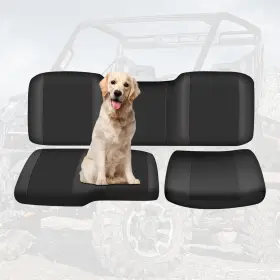 Cemofe 673658377758 Utv Seat Cover For Polaris Ranger 1000 Xp 1000/1000 Black