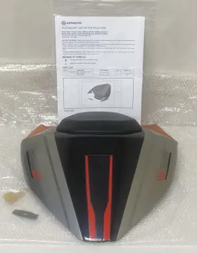 6aqv-801400-1000 Cfmoto 2023 450ss Cf400-6us Oem Rr Seat Cowl- Blk/gr Pn #6aqv-801400-1000 #l930