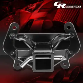 Crc-utvthr6006 Charismatic Racing Concepts 2 Inch Black Heavy Duty Steel Rear Tow Hitch Receiver For 2013-2017 Can-am Maverick