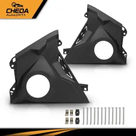 Gpl562324 Cheda Fit For 2024-2025 Can-am Maverick R/max 6.5 Inch Dash Speaker Panels Unloaded Panel