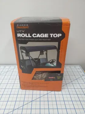 Hardwoods-78113 Classic Accessories 78113 Quadgear Sxs Utv Roll Cage Top-realtree