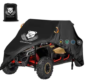 Clawscover 190430592111 Utv Cover 4-6 Seater Waterproof Heavy Duty Tearproof Anti-uv Polyster Cloth O