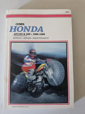 M326 Clymer 024185734505 Service Shop Repair Manual Honda Atc185 / 200 80-86