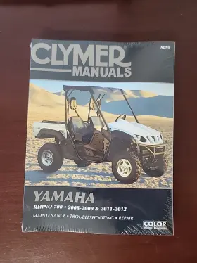 Clymer 781599695419 Yamaha Rhino 700 Shop Service Repair Manual Haynes Book 2008-2012 -sealed