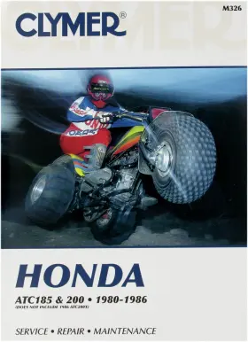 Cm326 Clymer - Manual Honda Atc 185/200