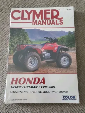 Clymer M205 Manual For Honda Trx450 Foreman Cm205