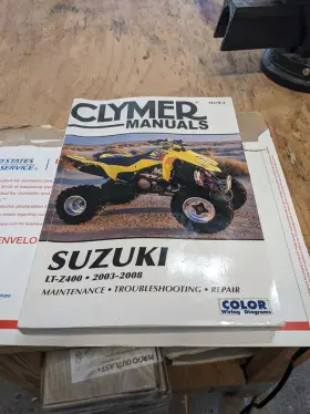 M2702 Clymer 2003-2008 Suzuki Lt-z400 Ltz400 Quadsport Repair Service Manual