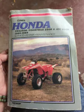 M348 Clymer Honda Trx250r/fourtrax 250r And Atc 1985-1989