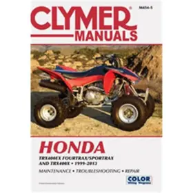 M454-5 Clymer Atv Manual - Honda Trx400ex Fourtrax And Sportrax