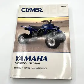 M486-4 Clymer Yamaha Banshee 1987-2003 Service Repair Manual Atv