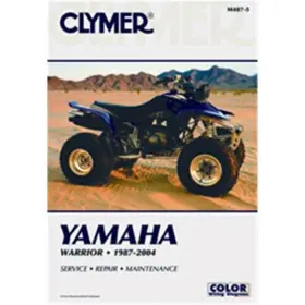 M487-5 Clymer Atv Manual - Yamaha Warrior