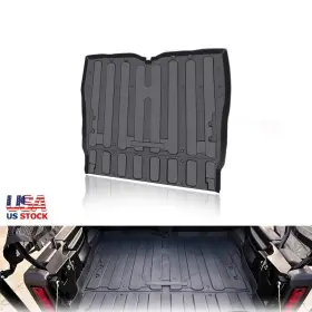 Tp002 Cpowace Rubber Rear Cargo Bed Liner Mat For 2016-2024 Honda Pioneer 1000 Sxs M5 5-seat