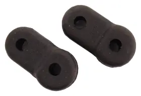 Crutlbvm5 Cru Products Qty 2 Taillight Rubber Hanger Mounts For Honda 1986-97 Trx 200 Sx D Fourtrax