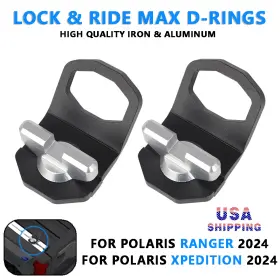 2890894 Cruisenest Pair Lock And Ride Max D-rings For Polaris Xpedition Ranger Xd 2024 Us