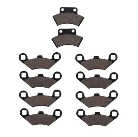12969 Cycleatv Front And Rear Brake Pads 6 Sets For 1994 Polaris 400 L 2x4 4x4