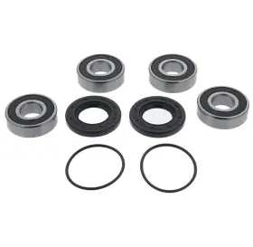 16685 Cycleatv 2002 Polaris Magnum 500 2x4 Hds Front Wheel Bearings And Seals X2