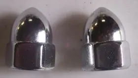 Ds-190858 Drag Specialties Chrome Acorn Nuts