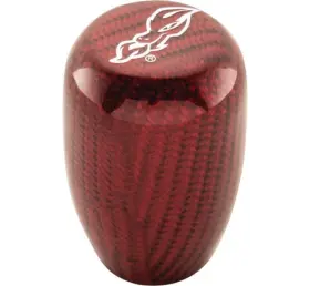 522639 Dragonfire Racing For Shift Knob Short- Red Carbon Fiber
