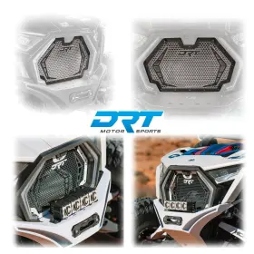 20005fg06101 Drt Motorsports Aluminum Mesh Grill Radiator Guard Polaris Rzr Pro R R4 / S S4 2025