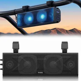 Mt4-100 Ehaho 17 Lnch Utv Sound Bar Atv Soundbar Bluetooth With Rgblighting Amplified
