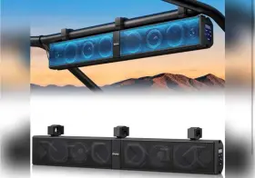 Mt4300 Ehaho 34 Inch Utv Sound Bar Atv Bluetooth W Rgb Lighting Ip66 Waterproof