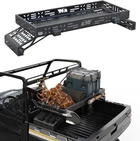 Ew-c1792-1 Elitewill Universal Overbed Cargo Rack Adjustable For Polaris Most Utv Models