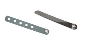 80-62316 Emgo Universal Chrome Bracket With Six Holes - 6 Inch