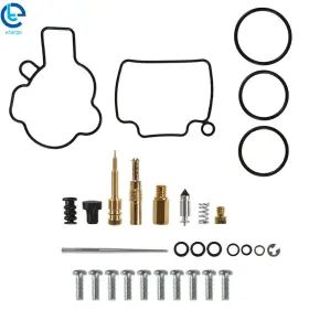 535095 Etecgo Atv For Honda Trx450r Trx 450r Carburetor Rebuild Kit Repair 2004 2005 New