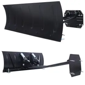 Etsg 699981335463 59 Inch Universal Atv Snow Plow Kit Steel Adjustable Blade Quick Release