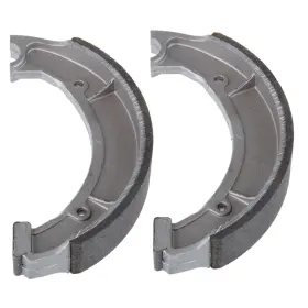Ew051810a01 Ewaymotor Rear Brake Shoes For 2000-2002 2004 Yamaha Yfm400 Big Bear 400 Semi-metal