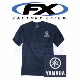 24-87208 Factory Effex Yamaha Icon T-shirt For Casual Wear Shirts T-shirts Qu