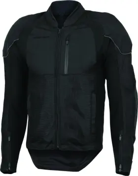 526197 Firstgear Reflex Mesh Jacket Black Tall 2xl For Powersports Safety
