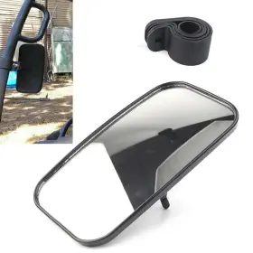 Flashbuyeasy 550741850957 Utv Rear View Mirror For 1.5 Inch 1.75 2 Roll Bar Polaris Yamaha Honda
