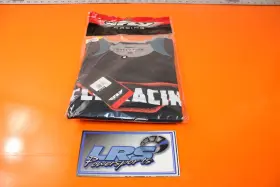 376-121m Fly Racing Evolution Dst Mens Riding Jersey Black Grey Blue Medium