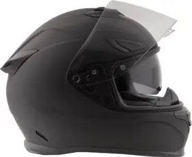 73-8323s Fly Racing Street Sentinel Solid Helmet Matte Black Small