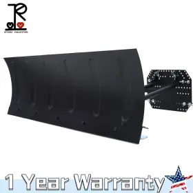 183313 G&h 55 Inch Universal Atv/utv Snow Plow Kit Complete Steel Blade System With Mount Package