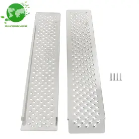 1058400 Gardenice 1 Pair 47.2 Inch L 8.5 W 880 Lbs Aluminum Motorcycle Loading Ramp For Quad Atv