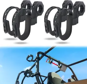 Gearzaar 80120009 2 Sets Utv Gun Holder Roll Bar Tool Rack For Polaris Rzr Ranger Can-am