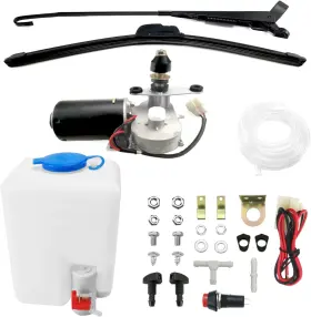 Autop1351 Gof Utv 12v Electric Windshield Wiper Motor Kit For Polaris Rzr 570/800/900s/xp 100
