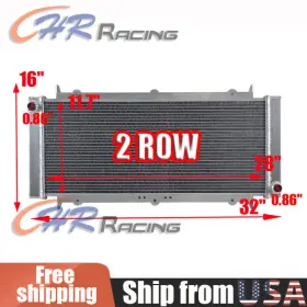 0413293 Gpi Racing New All Aluminum Radiator For 2012-2016 Arctic Cat Wildcat 1000 Oem