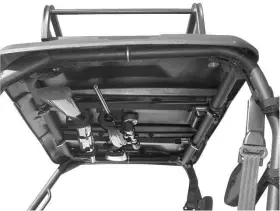Qd85xogr-crew Great Day Polaris Ranger Crew Models Quick-draw Overhead Gun Rack By