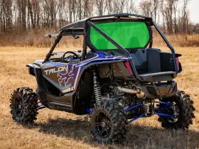 Grilleadz 810141271203 Honda Talon Lime Rear Dust Screen Fits All Years 2 And 4 Seater Models