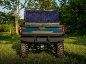 Grilleadz 810141272415 Rear Blue Dust Screen Fits Polaris Ranger Xp 1000 900 Utv