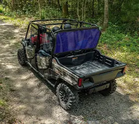 Ds-1000-6-blk Grilleadz Honda Pioneer 1000-6 Blue Utv Dust Screen/uv Protection
