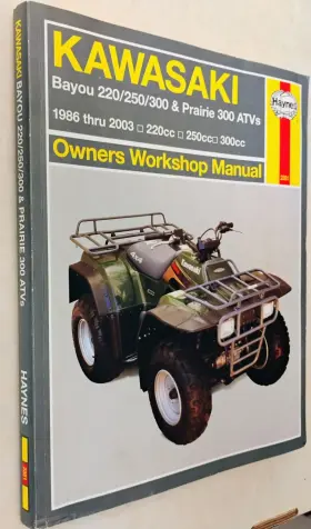 2351 Haynes Manuals Kawasaki Bayou 220/250/300 1986-2011