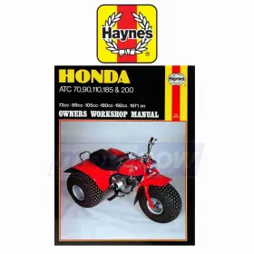 Haynes Mn/t48k Repair Manual For 1981-1982 Honda Atc200 - Manuals Bg