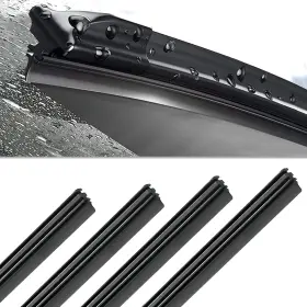 Hb-137-pwbr Hbxdeco 4pcs Car Windshield Wiper Blades Refills 26 Inch Adjustable Size Of Universal