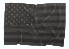 125mdd Highviz Flag Co Driver Medium Single Sided Universal Black American Whip